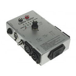 Tester per cavi audio vttest14 1/4 'trs bilanciati xlr (m / f) fono / rca minidin 5 velleman - 1