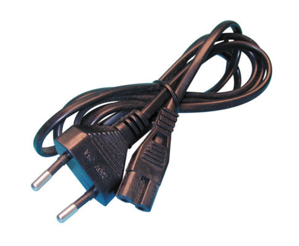 Cable electrico 2m 2 x 0.75mm2 macho a hembra mini net2cg cable sector cables conexiones electricas cable sector velleman - 1
