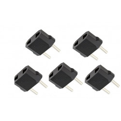 5 X Travel adapter plug china japan canada us electric sector to euro plug converter asia mgs33 - 1