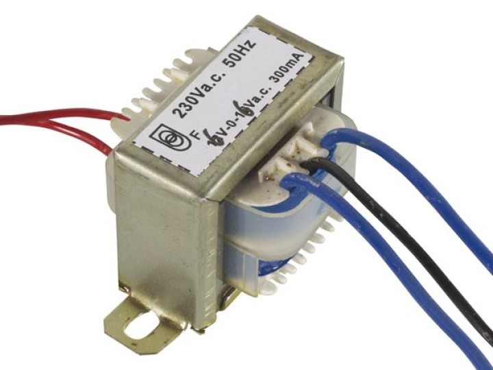 Trasformatore 220v 230v open frame trasformatore 3.6va 2 x 6v 300ma potenza 206003c jr  international - 1