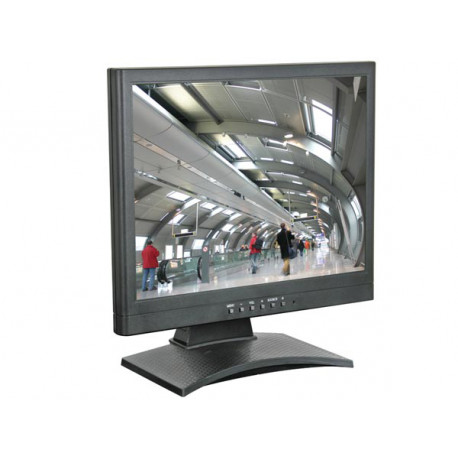 Monitor tft a colori 19 ingressi vga e schermo video monitor piatto monsca6 velleman - 1