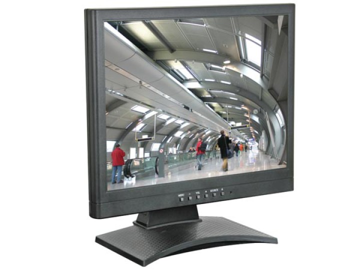 Monitor tft a colori 19 ingressi vga e schermo video monitor piatto monsca6 velleman - 1