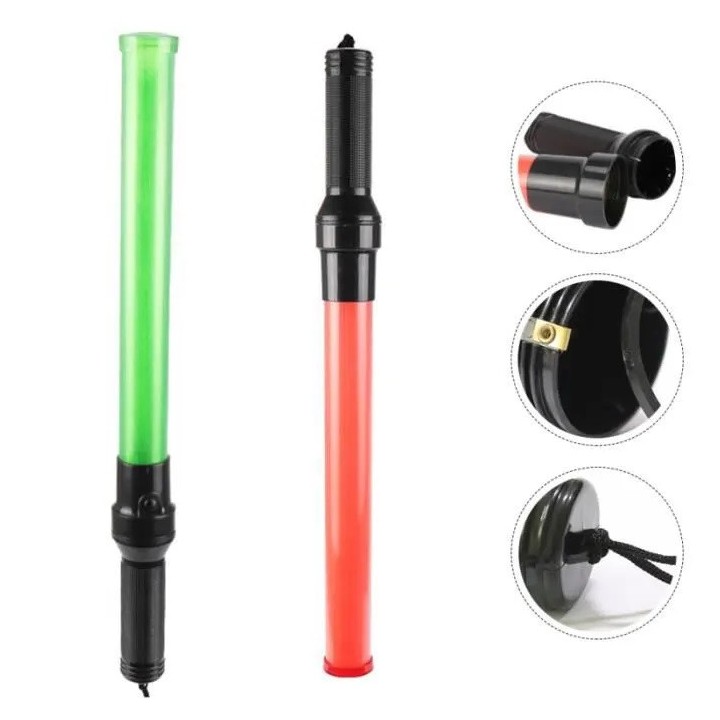 1 batone luminoso rosso + 1 verde batone luminoso batoni luminosi jr international - 15