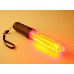 Bastone luminoso da 26 cm torcia a LED che illumina il traffico stradale dell'aeroporto a luce rossa Lovoski - 12