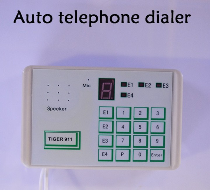 Transmisor alarma telefonico 4n° 1 mensaje jr international - 1