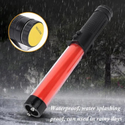 2 Light stick 26cm antorcha LED iluminación semáforo rojo aeropuerto tráfico por carretera eclats antivols - 21