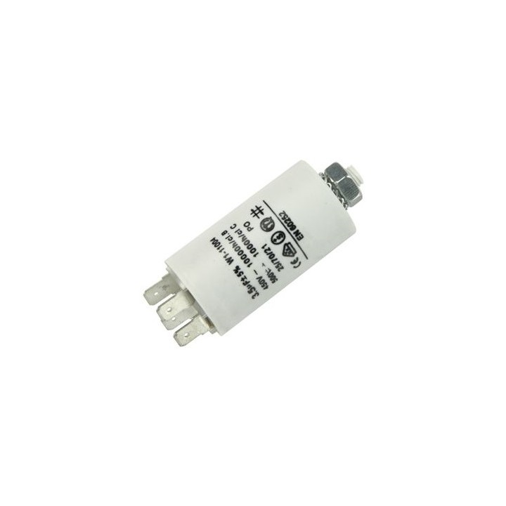 Condensador 3.5 mf micro farad 450v 50 60 hz condensador de arranque motor universal a borne am w1 11004 divers marques - 1