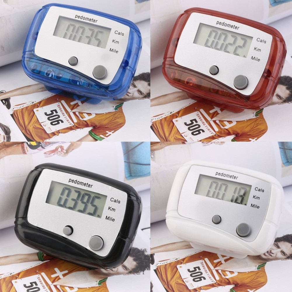 Pedometro digitale e misuratore di distanza calorica Precis