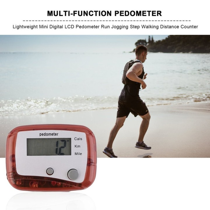 Pedometro digitale e misuratore di distanza calorica Precis