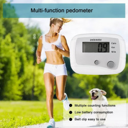 Digital Pedometer Step and Calorie Distance Meter 5 digit Precis
