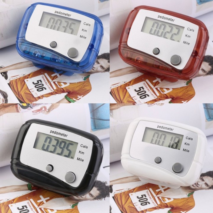 Digital Pedometer Step and Calorie Distance Meter 5 digit Precis