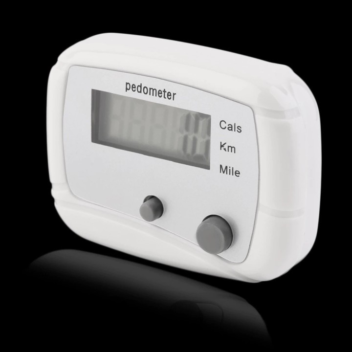 Digital Pedometer Step and Calorie Distance Meter 5 digit Precis