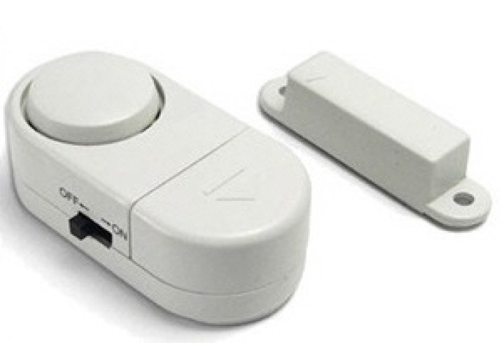 6 mini contact intrusion detection alarm sound basement apartment door opening drawer garage velleman - 2