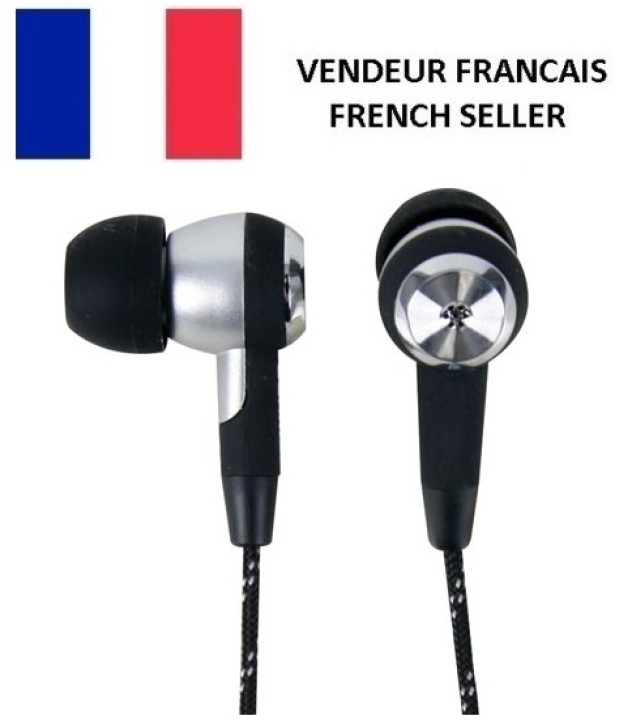 Auriculares intrauditivos color negro velleman - 1