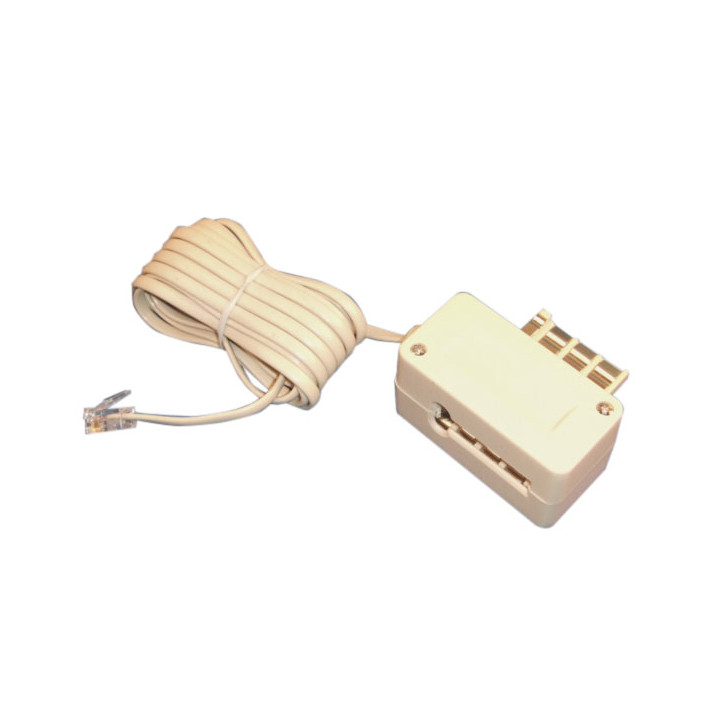 Cordon telefonico 3m c72m hacia rj11 telefono cordones enchufes telefonicas cordones hq - 1