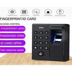 12v biometrico controllo accessi impronta digitale usb 125k hz rfid controller porta standalone