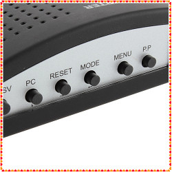 Convertidor señal video tv hacia señal vha transmetor cambia señales adaptador convertidor velleman - 4