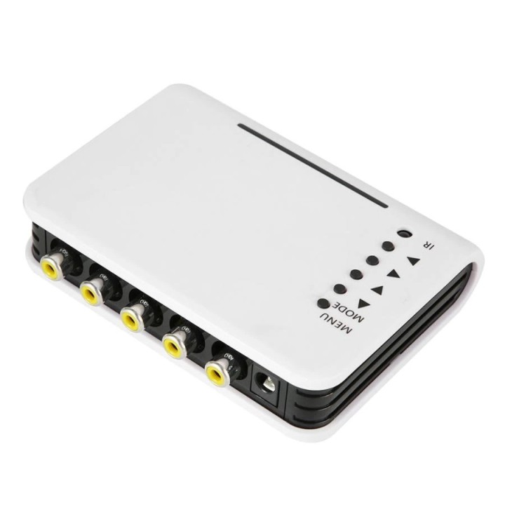 12v quadravision for 4 color cameras 4 channel quadra rca processor CCTV video mixer