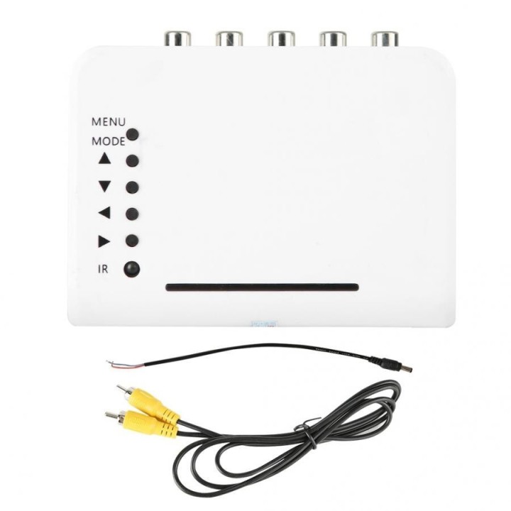 12v quadravision for 4 color cameras 4 channel quadra rca processor CCTV video mixer