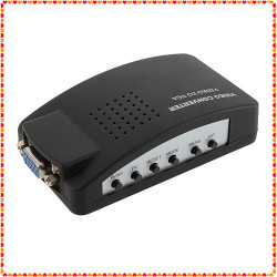 Convertidor señal video tv hacia señal vha transmetor cambia señales adaptador convertidor velleman - 5