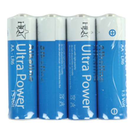4 aa alkaline-batterie 1,5 v hq- alk -aa- 03 am3 lr6 15a e91mn1500 815 4006 lr06 nette penlite hq - 1