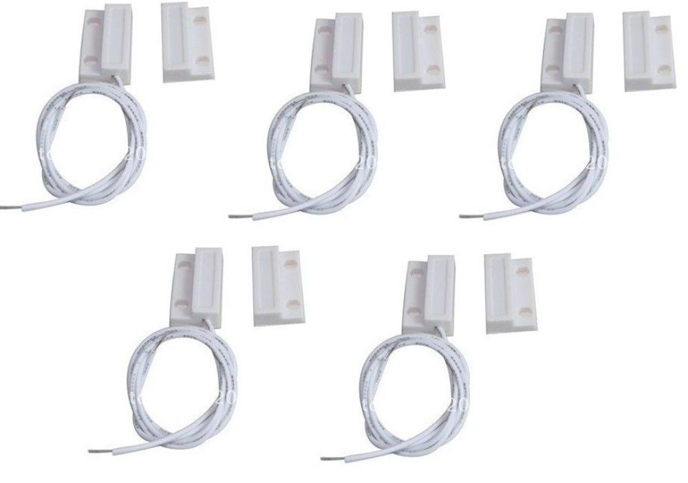 5 Kontakt nf vorstehende 23mm weiß magnetkontakt öffnet 114ms-sensor für alarm jr international - 1