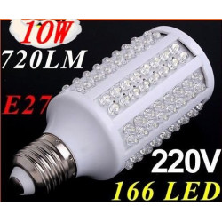 E27 10w 166led corn bulb lamp light 200 230v jr international - 6