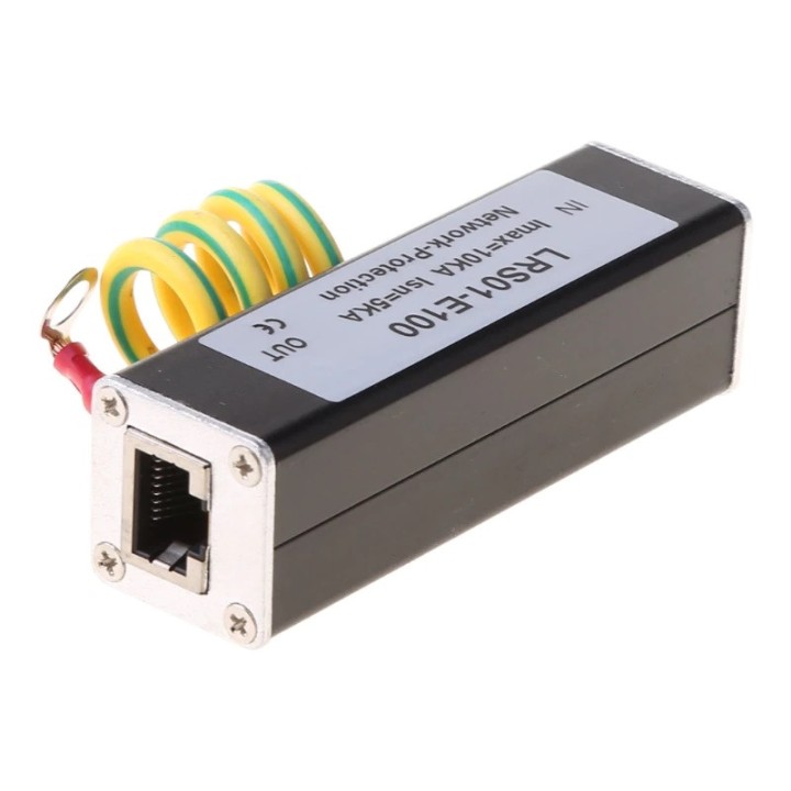 5 Rj45 red ethernet adsl oleada web pc descarga atmosférica tormenta ltdx rj45 jr international - 12