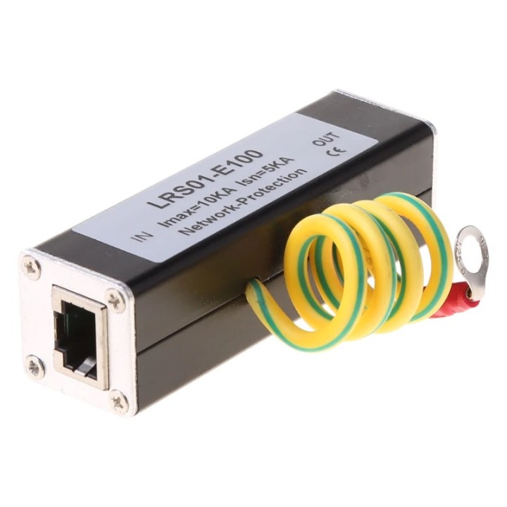 2 Rj45 red ethernet adsl oleada web pc descarga atmosférica tormenta ltdx rj45 jr international - 7