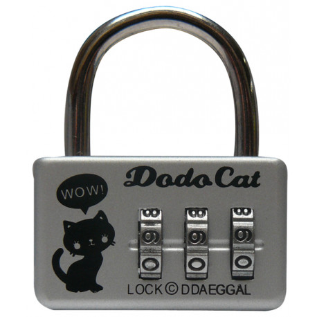 Candado combinación 25mm bloquea 3 dígitos código de cierre de abrir un seguro aihua dodocat silverline windows - 1