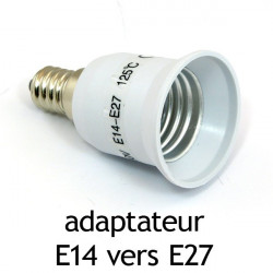 E14 adaptador convertidor lámpara portalámparas e27 ha llevado adaptación 220v 12v 24v 48v jr international - 5